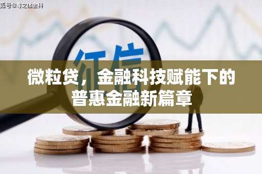 桐庐微粒贷，金融科技赋能下的普惠金融新篇章