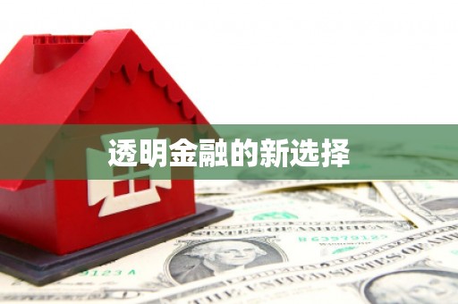 桐庐透明金融的新选择