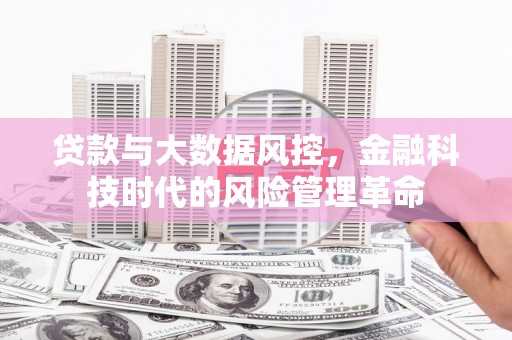 桐庐贷款与大数据风控，金融科技时代的风险管理革命