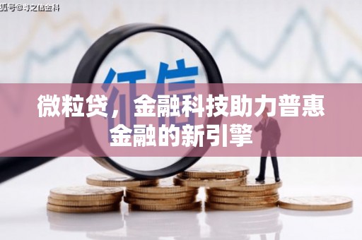 桐庐微粒贷，金融科技助力普惠金融的新引擎
