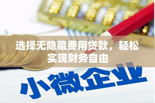 桐庐选择无隐藏费用贷款，轻松实现财务自由