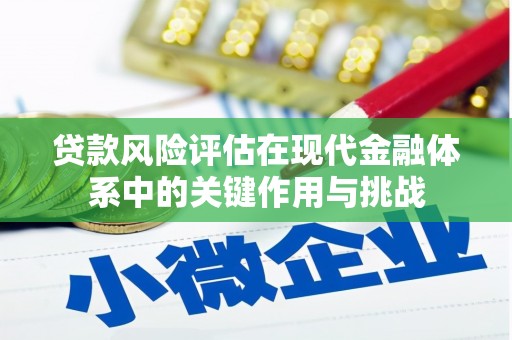 桐庐贷款风险评估在现代金融体系中的关键作用与挑战