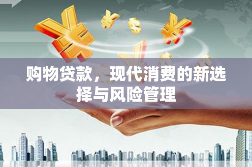 桐庐购物贷款，现代消费的新选择与风险管理