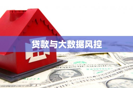 桐庐贷款与大数据风控