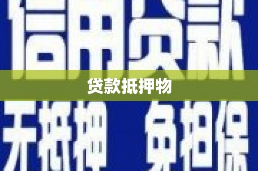 桐庐贷款抵押物
