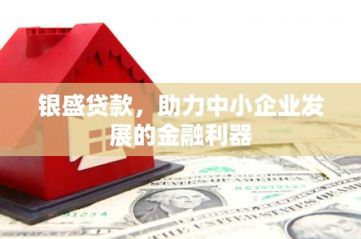 桐庐银盛贷款，助力中小企业发展的金融利器