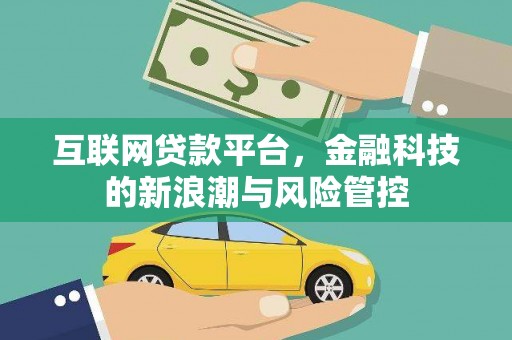 桐庐互联网贷款平台，金融科技的新浪潮与风险管控