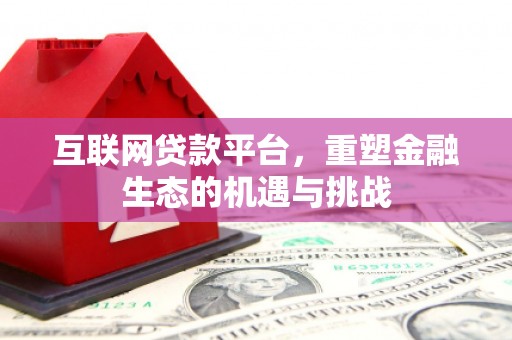 桐庐互联网贷款平台，重塑金融生态的机遇与挑战