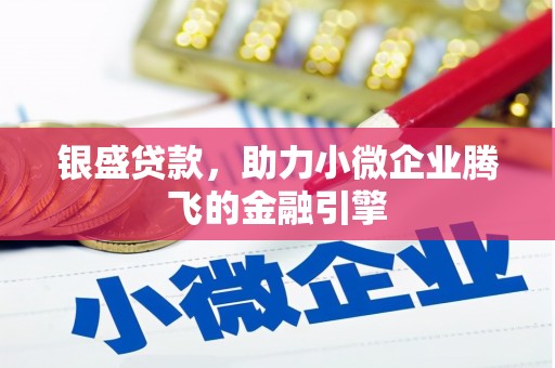 桐庐银盛贷款，助力小微企业腾飞的金融引擎