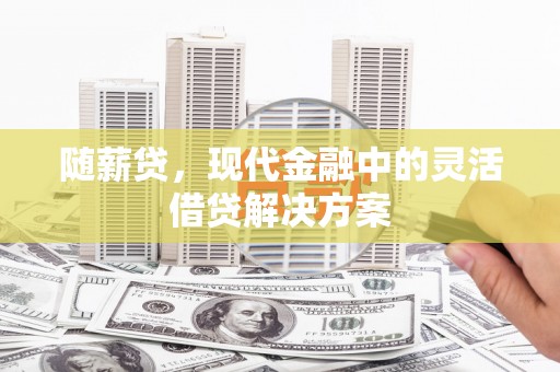 桐庐随薪贷，现代金融中的灵活借贷解决方案