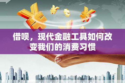 桐庐借呗，现代金融工具如何改变我们的消费习惯