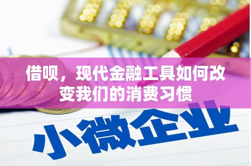 桐庐借呗，现代金融工具如何改变我们的消费习惯