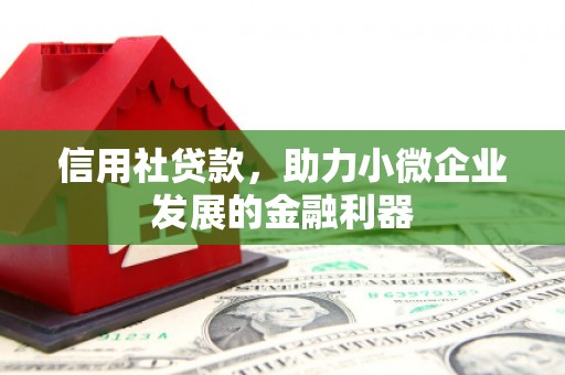 桐庐信用社贷款，助力小微企业发展的金融利器
