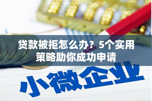 桐庐贷款被拒怎么办？5个实用策略助你成功申请