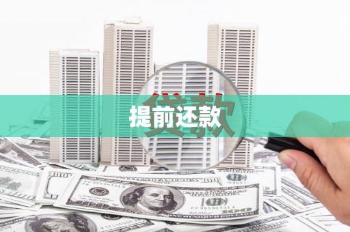 桐庐提前还款