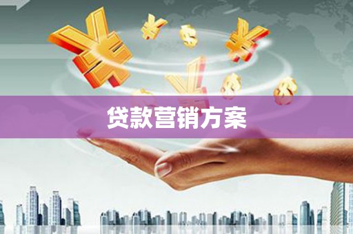 桐庐贷款营销方案